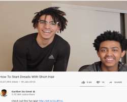 His most appreciated and viewed video on his channel is 'How to start dreads with short hair' with more than 12 lakh views and counting.